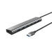 Trust Halyx 7 Port USB Hub 3.2 Gen 1, Slim Adapter with USB-C Power Port, Fast 5 Gbps Data Speed, Multiport USB Splitter, Compact USB Extension Cable for Macbook Pro, Laptop, PC, Computer, Notebook