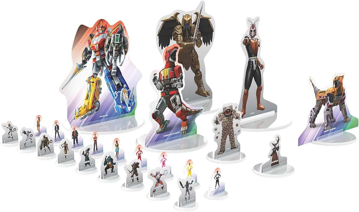 Power Rangers Roleplaying Game: Standee Pack #1 - 191 Color Standees, 28 Plastic Bases, RPG Accessory