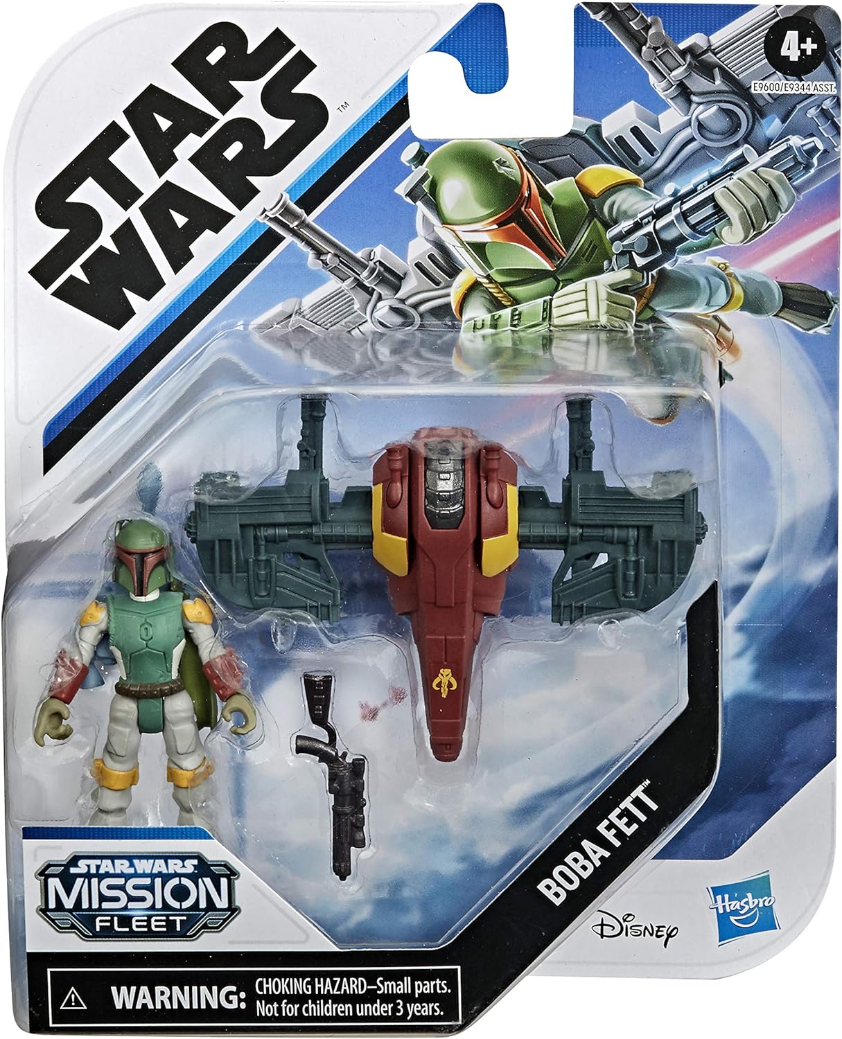 Star Wars Mission Fleet Gear Class Boba Fett Capture in the Clouds 2.5-Inch-Scale Figure and Vehicle, Toys for Kids Ages 4 and Up