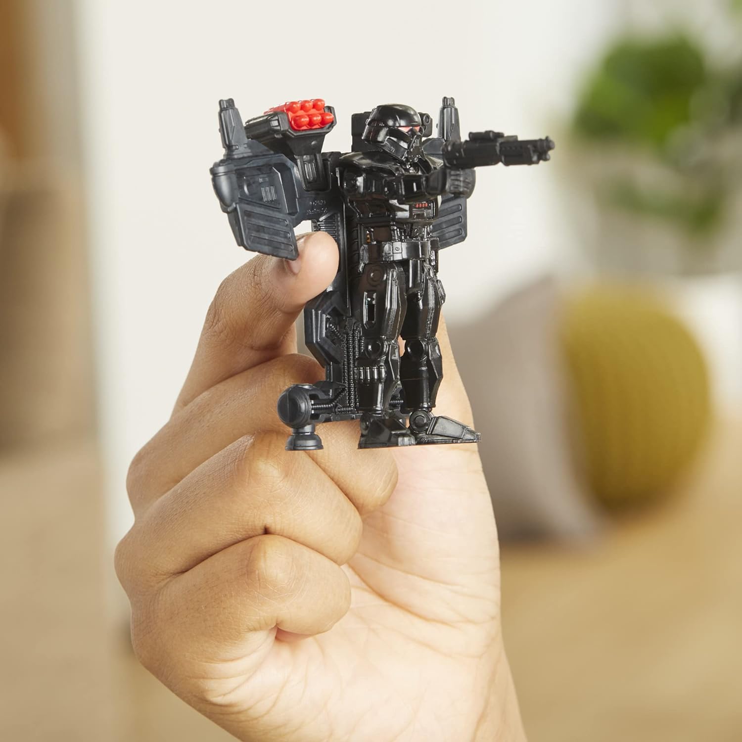 Star Wars Mission Fleet Gear Class Dark Trooper Attack from Above, 2.5-Inch-Scale Figure and Vehicle, Toys for Kids Ages 4 and Up