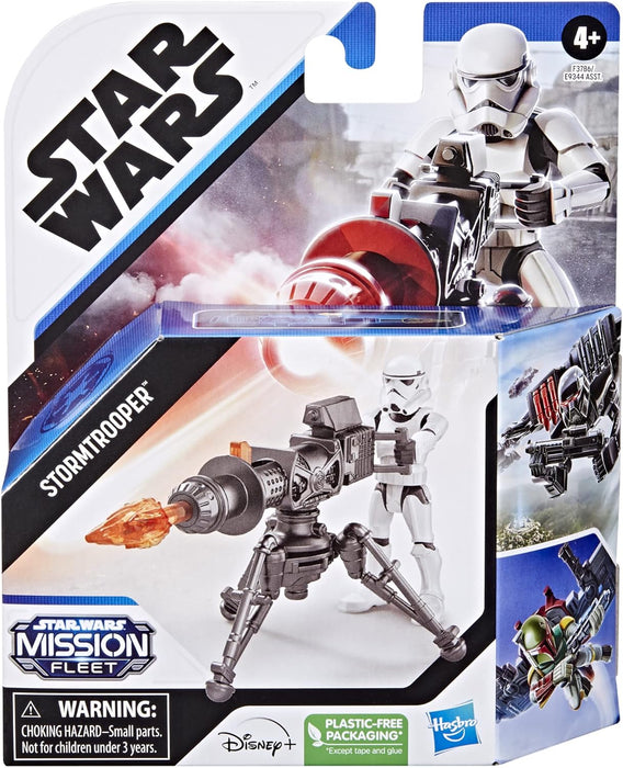 Star Wars Mission Fleet Gear Class Imperial Cannon Assault, 2.5-Inch-Scale Stormtrooper Action Figure, Toy for Kids Ages 4 and Up (F3786