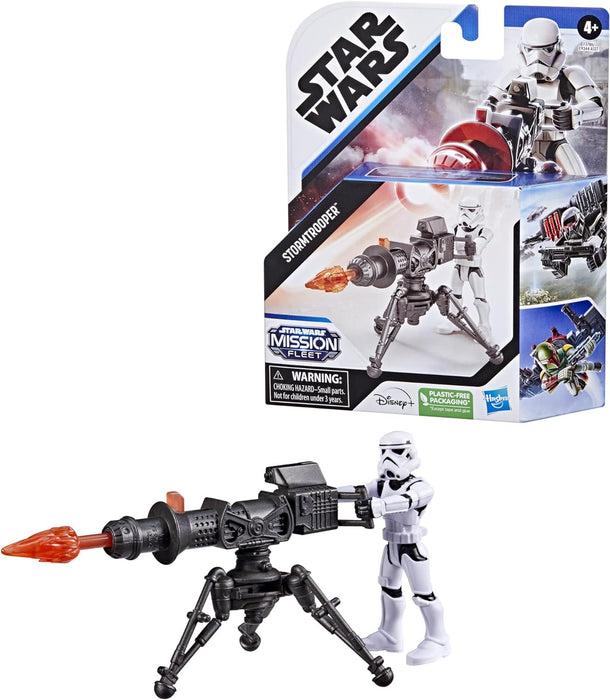Star Wars Mission Fleet Gear Class Imperial Cannon Assault, 2.5-Inch-Scale Stormtrooper Action Figure, Toy for Kids Ages 4 and Up (F3786
