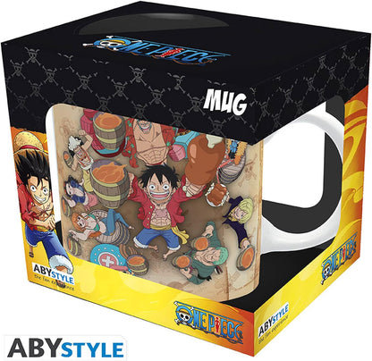 ABYstyle ONE Piece - 1000 Logs - Groupe1 - Subli Mug 320ml