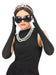 Smiffys 99775 Tiffany Diva Kit, Sunglasses, Women, Black, One Size