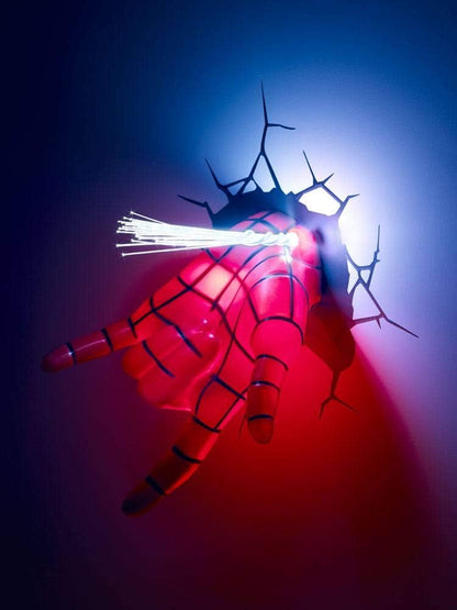 3Dlight Ultimate Spider-Man - Lampe 3D LED Spider-Man Hand