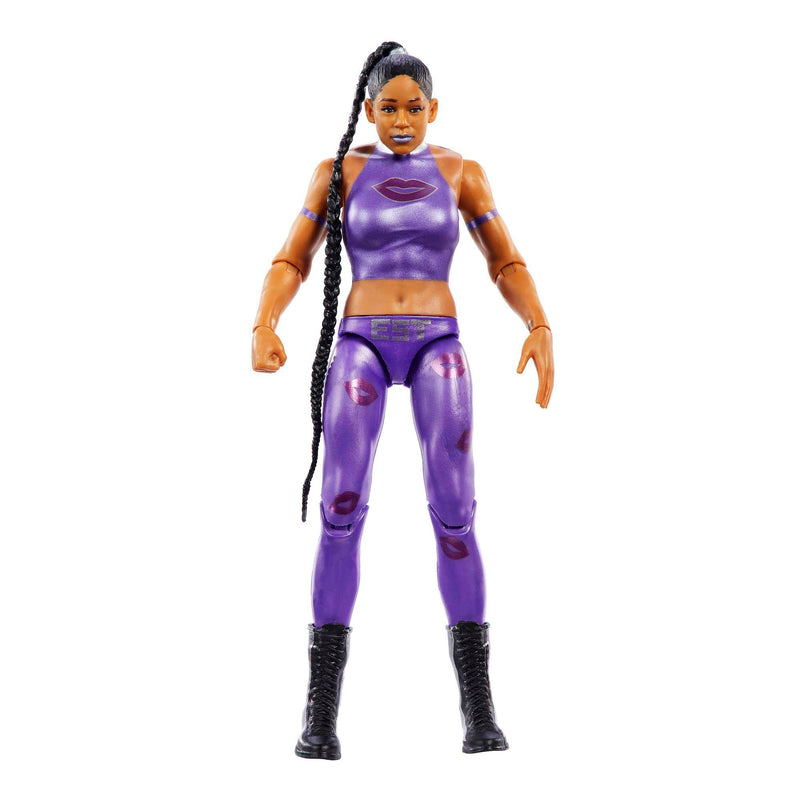WWE Action Figure Bianca Belair WrestleMania Basics, Posable 6-inch Collectible for Ages 6 Years Old & Up, HKP82