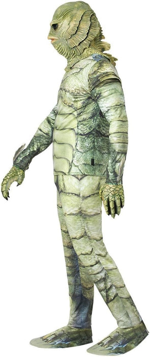 Smiffys Universal Monsters Creature From The Black Lagoon Costume, Top, Trousers, Latex Mask & Gloves, Officially Licensed Classic Universal Monsters Fancy Dress, Adult Dress Up Costumes