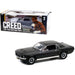 1967 Ford Mustang Coupe Matt Black (Adonis Creed's) Creed (2015) Movie 1/18 Diecast Model Car by Greenlight 13611