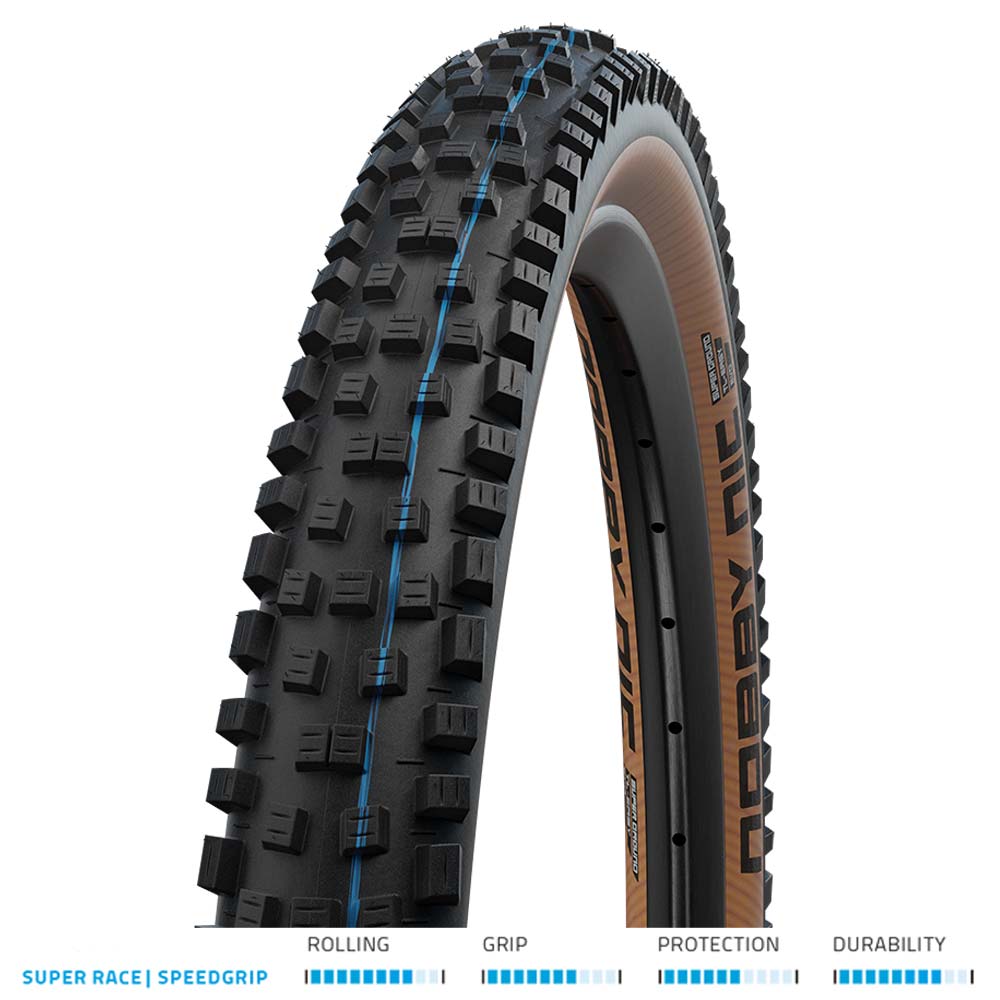 Schwalbe Nobby Nic Super Race Addix Speedgrip TLE 29x2.40 Folding Transparent Skin cycle bike tyre