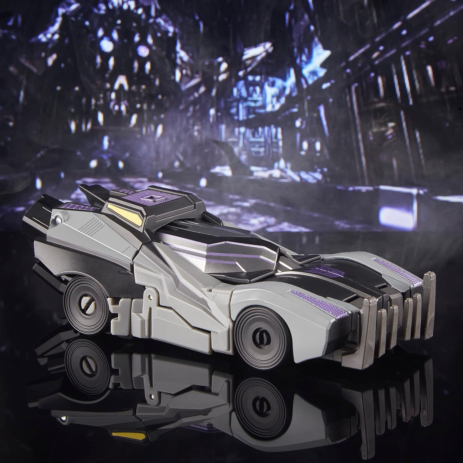 TRANSFORMERS Studio Series Deluxe 02 War for Cybertron Gamer Edition Barricade 4.5” Action Figure