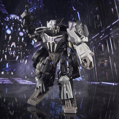 TRANSFORMERS Studio Series Deluxe 02 War for Cybertron Gamer Edition Barricade 4.5” Action Figure