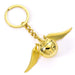 Harry Potter Golden Snitch porte-clés, The Carat Shop Llavero 3D oficial de Harry Potter Golden Snitch, Oro, Medium, The Carat Shop: Harry Potter Golden Snitch Schlüsselanhänger 3D - Harry Potter Gadget, Metall, Kein Edelstein., Harry Potter Official Gold