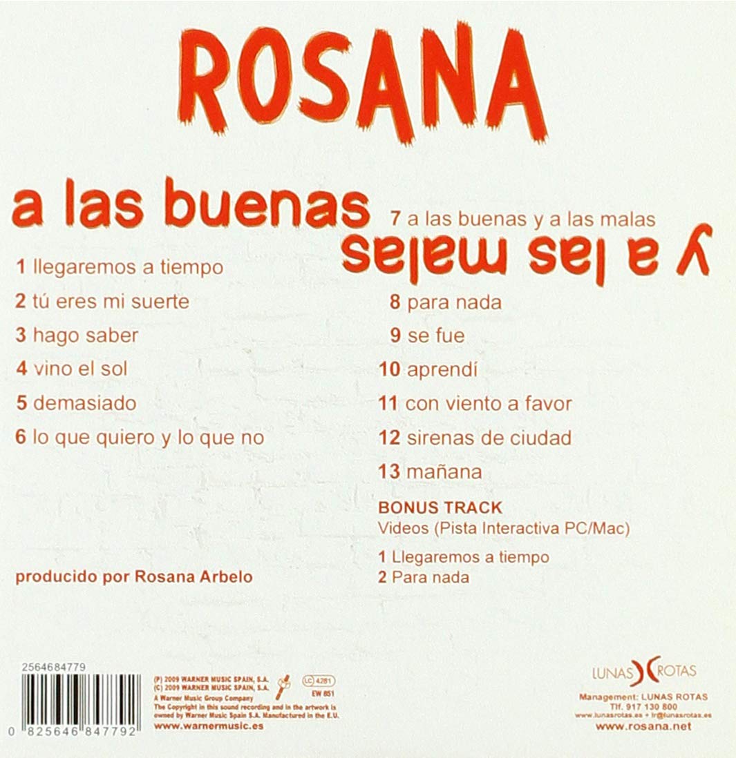 A Las Buenas Y A Las Malas (Version 2009)