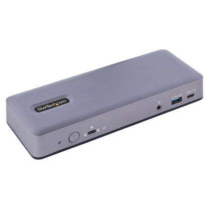 StarTech.com USB-C Docking Station - Triple 4K30 / Dual 4K60 - DP Alt Mode/DP/HDMI - 7-Port USB Hub - PD 3.0 - GbE - Audio - K-Slots - Works With Chromebook - Multi-Monitor USB-C Dock (DK31C3MNCRUE