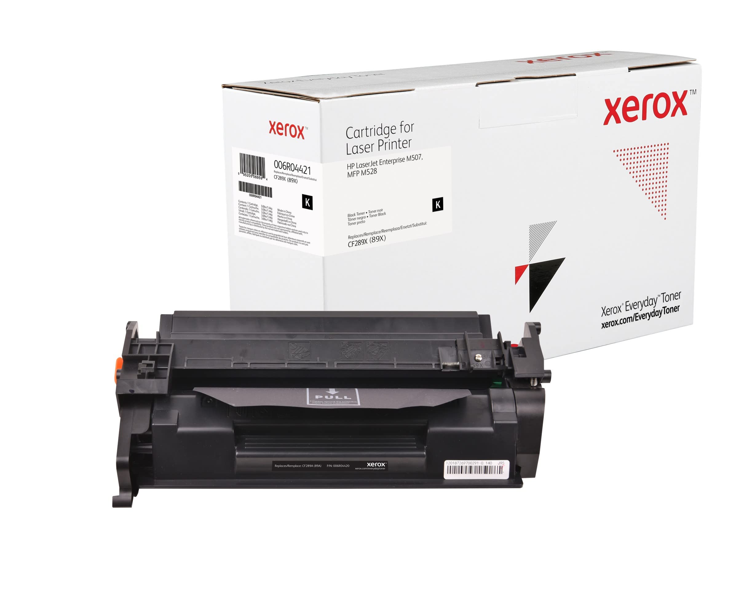 Black High Yield Everyday Toner from Xerox, replacement for HP 89X (CF289X