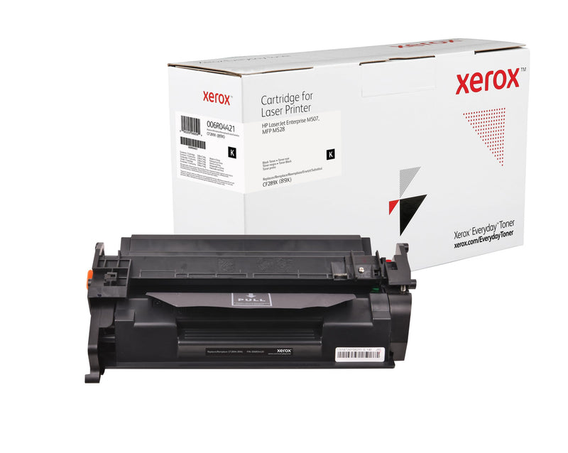 Black High Yield Everyday Toner from Xerox, replacement for HP 89X (CF289X