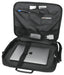 Manhattan Laptop Shoulder Bag Carrying Case – Slim Briefcase Style, Clamshell Opening, Padded Compartments–3 Yr Mfg Warranty