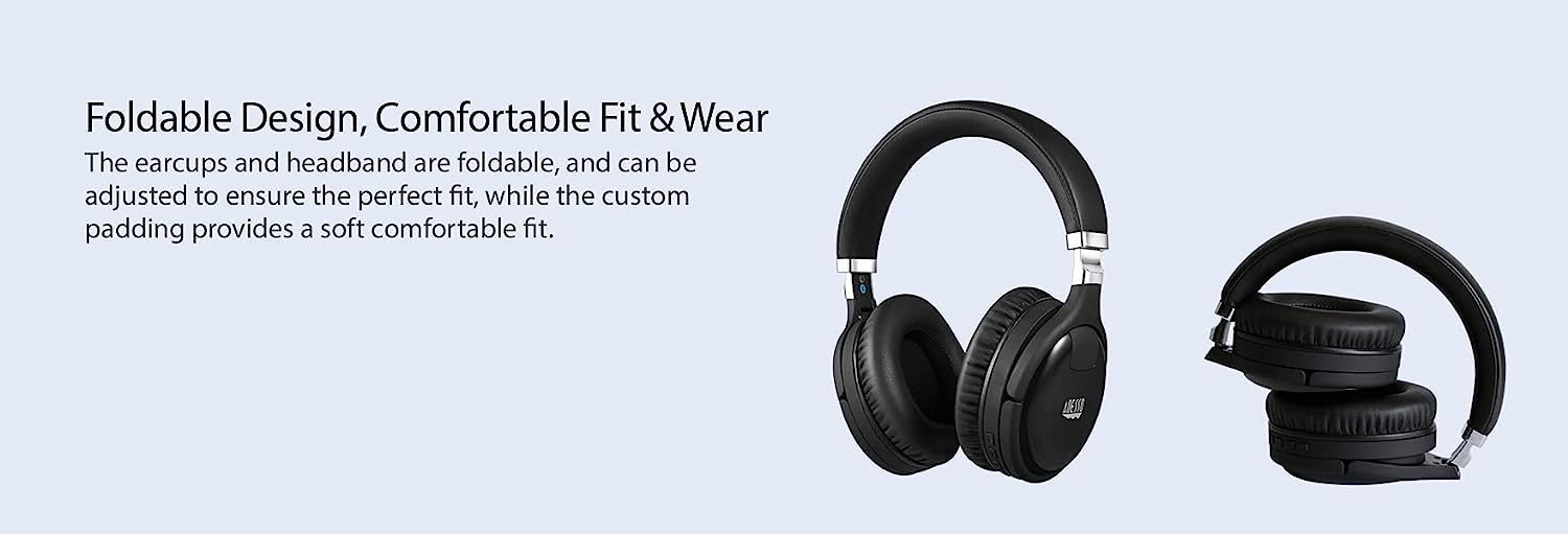 Bluetooth Active Noise Cancellation Headphone With Buil