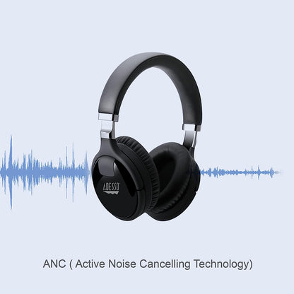 Bluetooth Active Noise Cancellation Headphone With Buil
