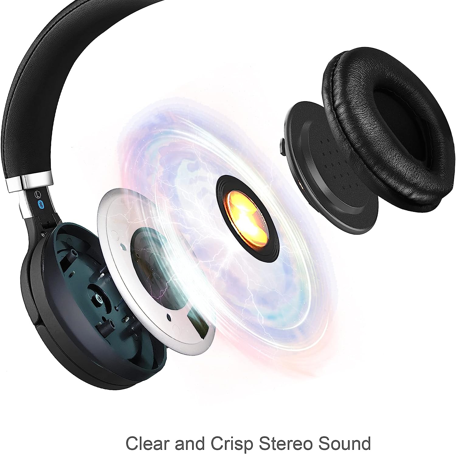 Bluetooth Active Noise Cancellation Headphone With Buil