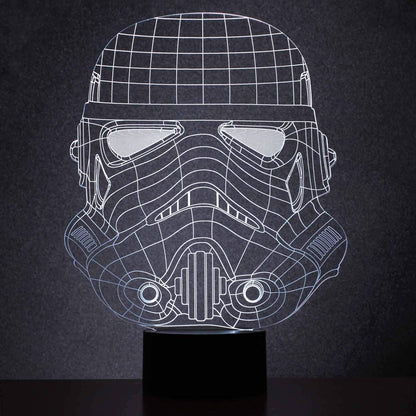 Thumbs Up Original Stormtrooper Wireframe Light