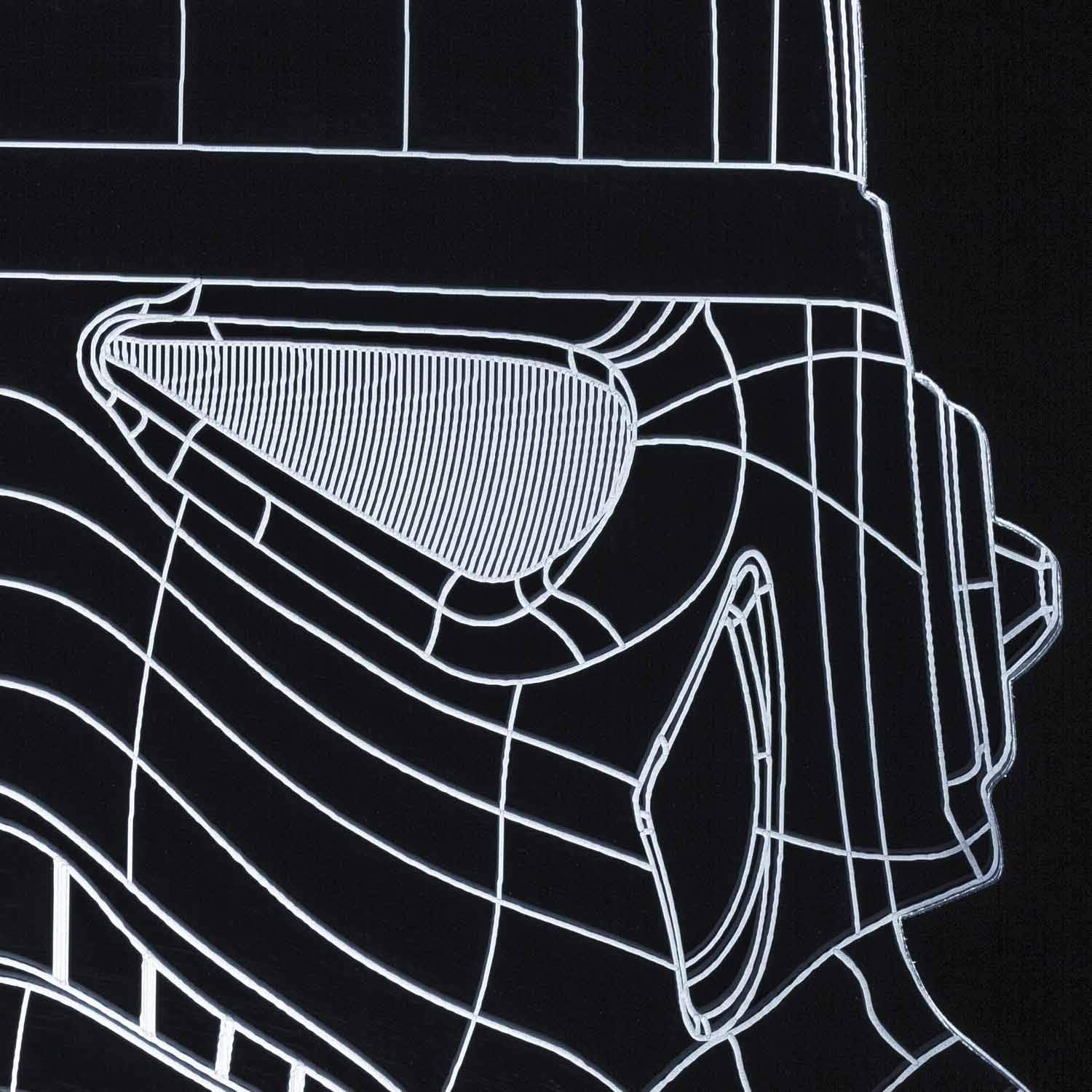 Thumbs Up Original Stormtrooper Wireframe Light