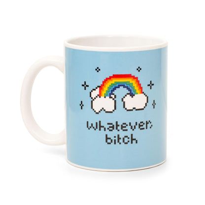Original Whatever B Prank Mug, Novelty Mug, Funny Mug, Coffee Mug, Practical Joke Mug, Rude Mug, Office Cup, Colleagues Mugs, Gifts for Men or Women - ThumbsUp!