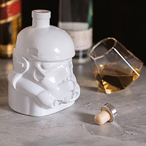 Original Stormtrooper Decanter, White, for Whisky, Bourbon & Scotch - Thumbs Up