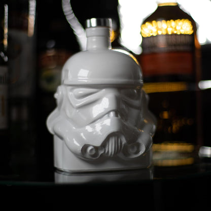 Original Stormtrooper Decanter, White, for Whisky, Bourbon & Scotch - Thumbs Up