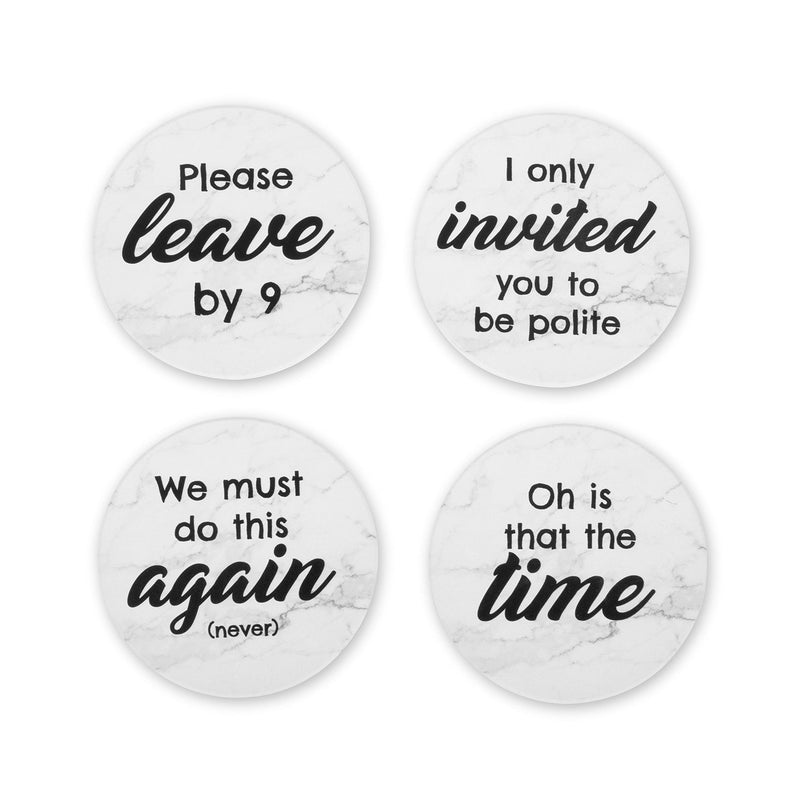 Rude Coaster - Set of 4