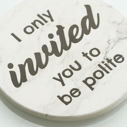 Rude Coaster - Set of 4