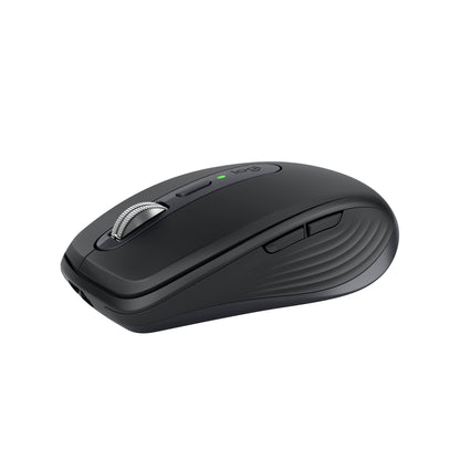 Logitech MX Anywhere 3S Compact Wireless Mouse, Fast Scrolling, 8K DPI Any-Surface Tracking, Quiet Clicks, Programmable Buttons, USB C, Bluetooth, Windows PC, Linux, Chrome, Mac
