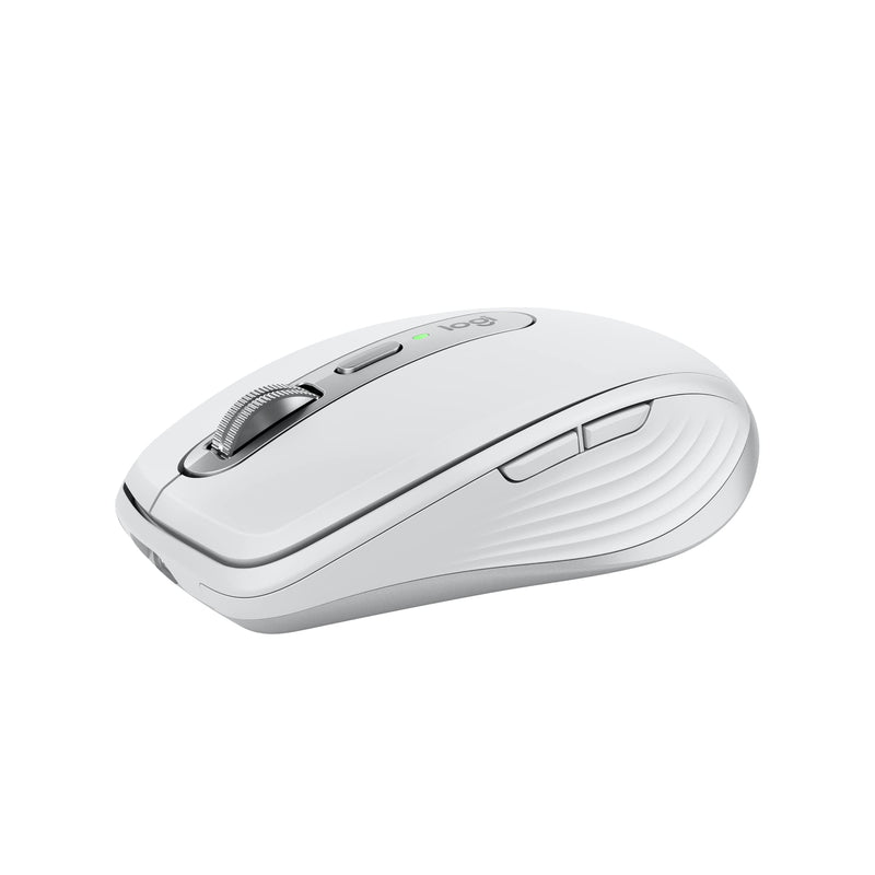 Logitech MX Anywhere 3S Compact Wireless Mouse, Fast Scrolling, 8K DPI Any-Surface Tracking, Quiet Clicks, Programmable Buttons, USB C, Bluetooth, Windows PC, Linux, Chrome, Mac
