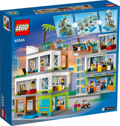 LEGO City Apartment Building, Modular Construction Set with Combinable Rooms, Shop, Toy Bike and 6 Minifigures, Birthday Gift for Kids, Boys, Girls Aged 6+ 60365 Single