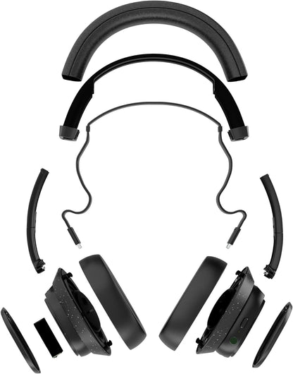 Fairbuds XL Headphones Sustainable Noise Cancelling Headphones (Wireless, Up to 30 Hours Battery Life, Hybrid ANC, USB-C) - Black