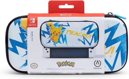 PowerA-Slim Travel Pro Slim hoes voor Nintendo Switch OLED, Nintendo Switch en Nintendo Switch Lite: Pikachu High Voltage