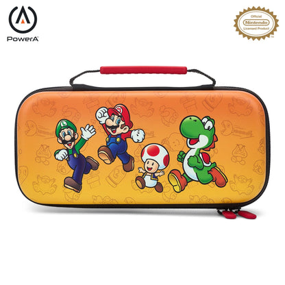 PowerA Protection Case for Nintendo Switch - OLED Model, Nintendo Switch and Nintendo Switch Lite - Protective Case, Gaming Case, Console Case, Accessories, Storage, Officially Licensed Mario and Frie