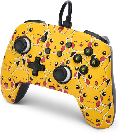PowerA Enhanced Wired Controller for Nintendo Switch - Pikachu Moods
