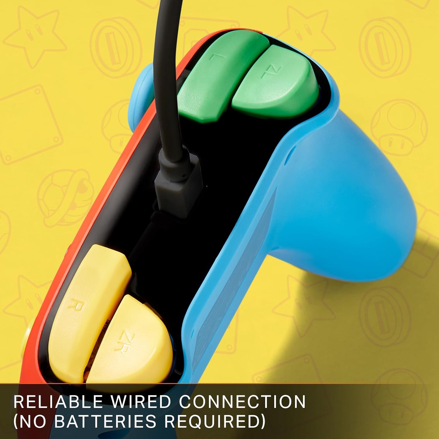 PowerA Nano Wired Controller for Nintendo Switch - Mario Medley, Nintendo Switch - OLED Model, Gamepad, game controller