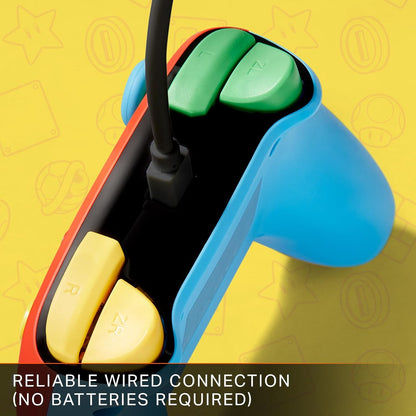 PowerA Nano Wired Controller for Nintendo Switch - Mario Medley, Nintendo Switch - OLED Model, Gamepad, game controller