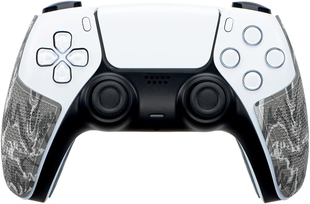 Lizard Skins PS5 Controller Grip – 0.5mm DSP Playstation 5 Grip - Easy to Install PRE Cut Pieces - 10 Colors (Phantom CAMO