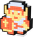 PDP Pixel Pals-Capcom Street Fighter Hot RYU, Brown/Grey, 8.8 x 11.2 x 15.9 cm