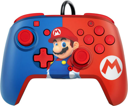 PDP Gaming Officially Licensed Mario Bundle for Switch Works with Switch OLED & Lite Mario Bundle Blue and Red
