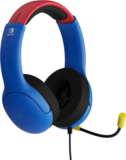 PDP Gaming Officially Licensed Mario Bundle for Switch Works with Switch OLED & Lite Mario Bundle Blue and Red