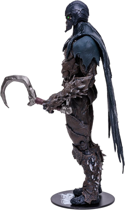 McFarlane Toys, Spawn Comic Raven Spawn (Small Hook) Action Figure set with 22 Moving Parts, Collectible DC Figure with Accessories and Collectors Stand Base – Ages 12+