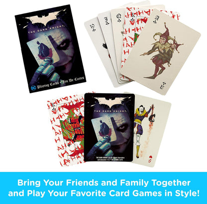 AQUARIUS The Dark Knight Joker Set di 52 CARTE DA GIOCO + Jokers (NM