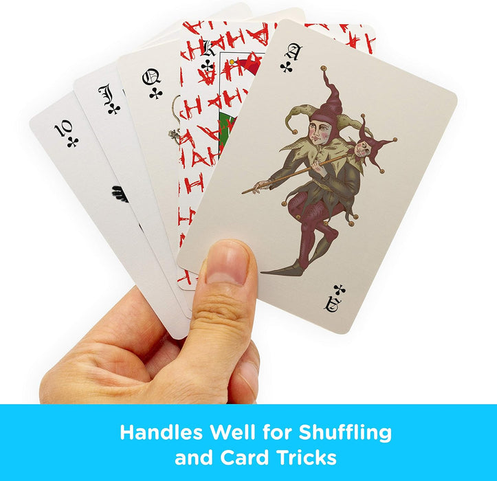 AQUARIUS The Dark Knight Joker Set di 52 CARTE DA GIOCO + Jokers (NM