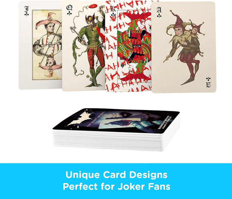 AQUARIUS The Dark Knight Joker Set di 52 CARTE DA GIOCO + Jokers (NM