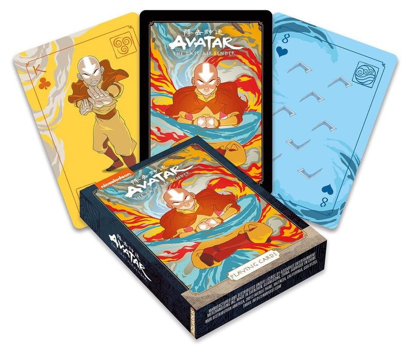 AQUARIUS Avatar Playing Cards - Avatar: The Last Airbender Shaped Deck of Cards for Your Favorite Card Games - Officially Licensed The Office Merchandise & Collectibles