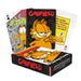 AQUARIUS NEW! Garfield set of 52 standard playing cards + jokers
